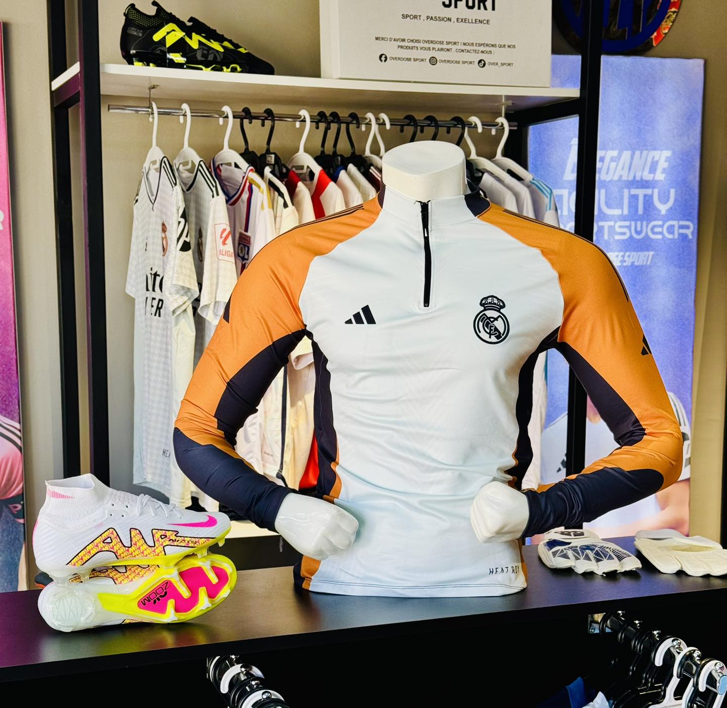 Half Zip Real Madrid 2024-2025