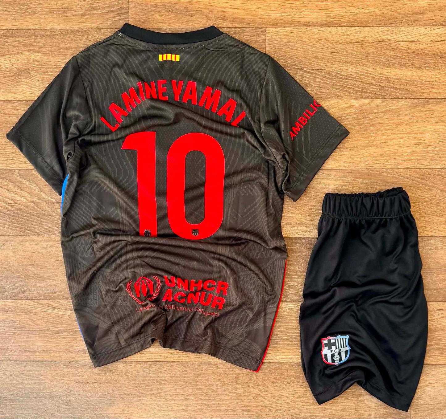 Tenue enfant FC Barcelone, Lamine yamal 10