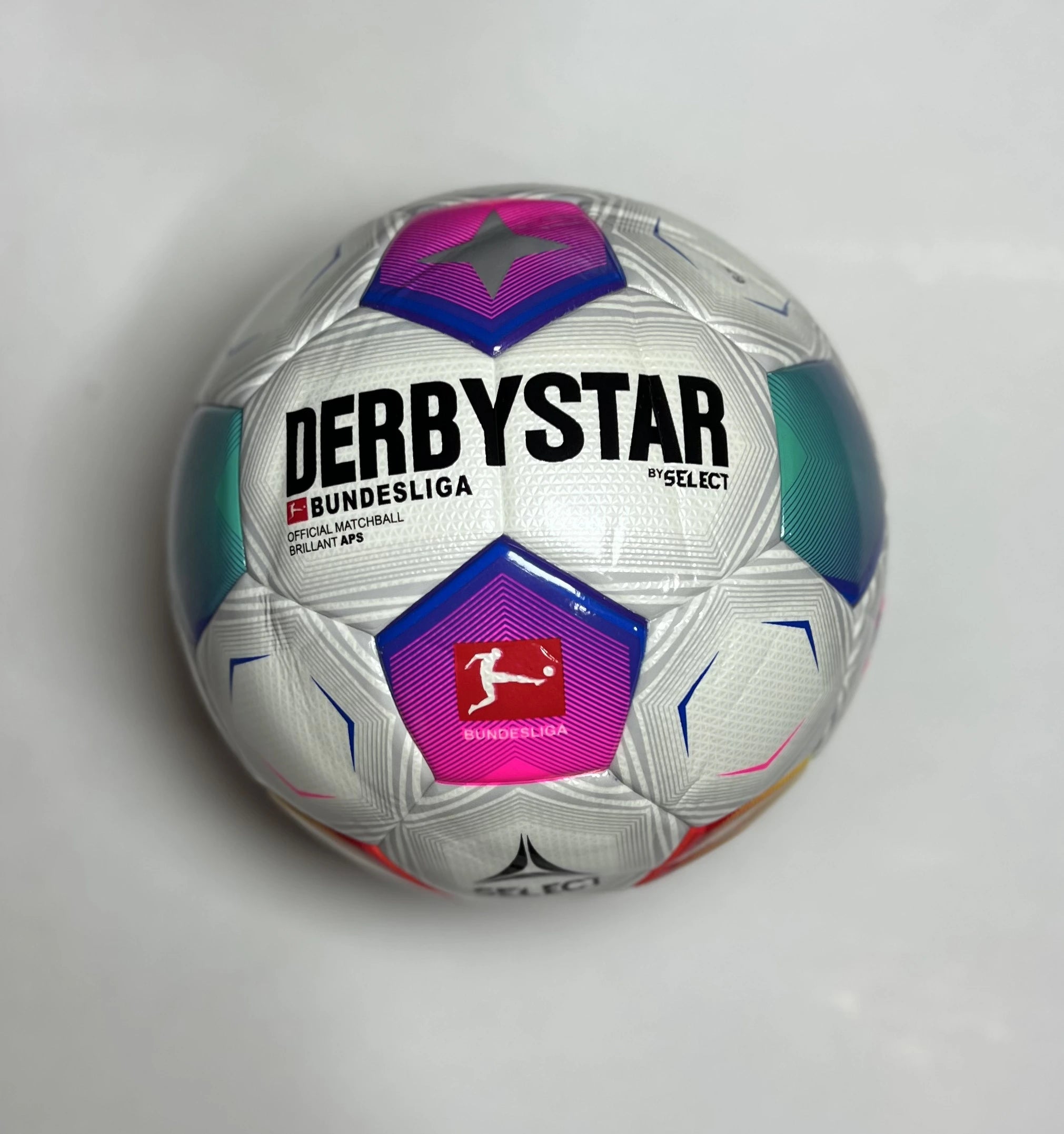 Ballon De Foot Officiel Derbystar Bundesliga – Taille 5 – Défaut D'impression – Neuf