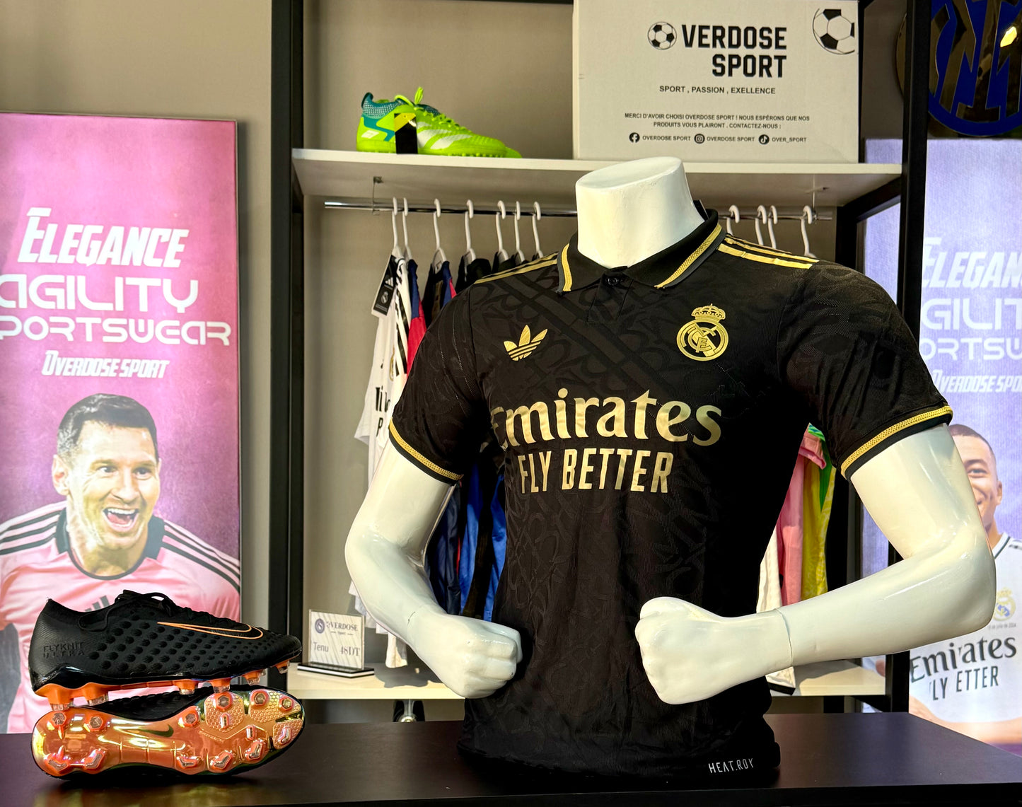 T-shirt Real Madrid 2024-2025 Gold - Overdose Sport