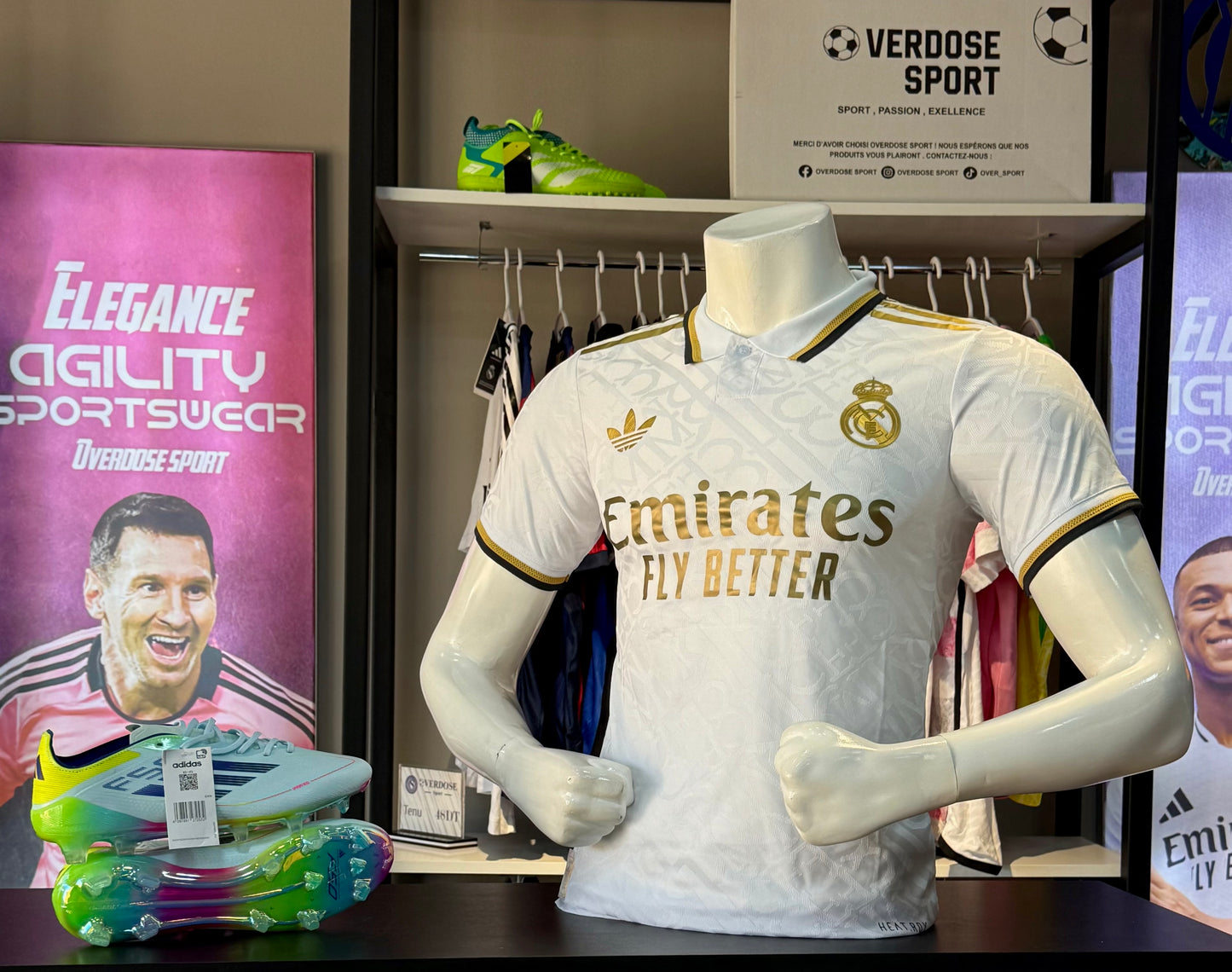 T-shirt Real Madrid 2024-2025 Gold - Overdose Sport