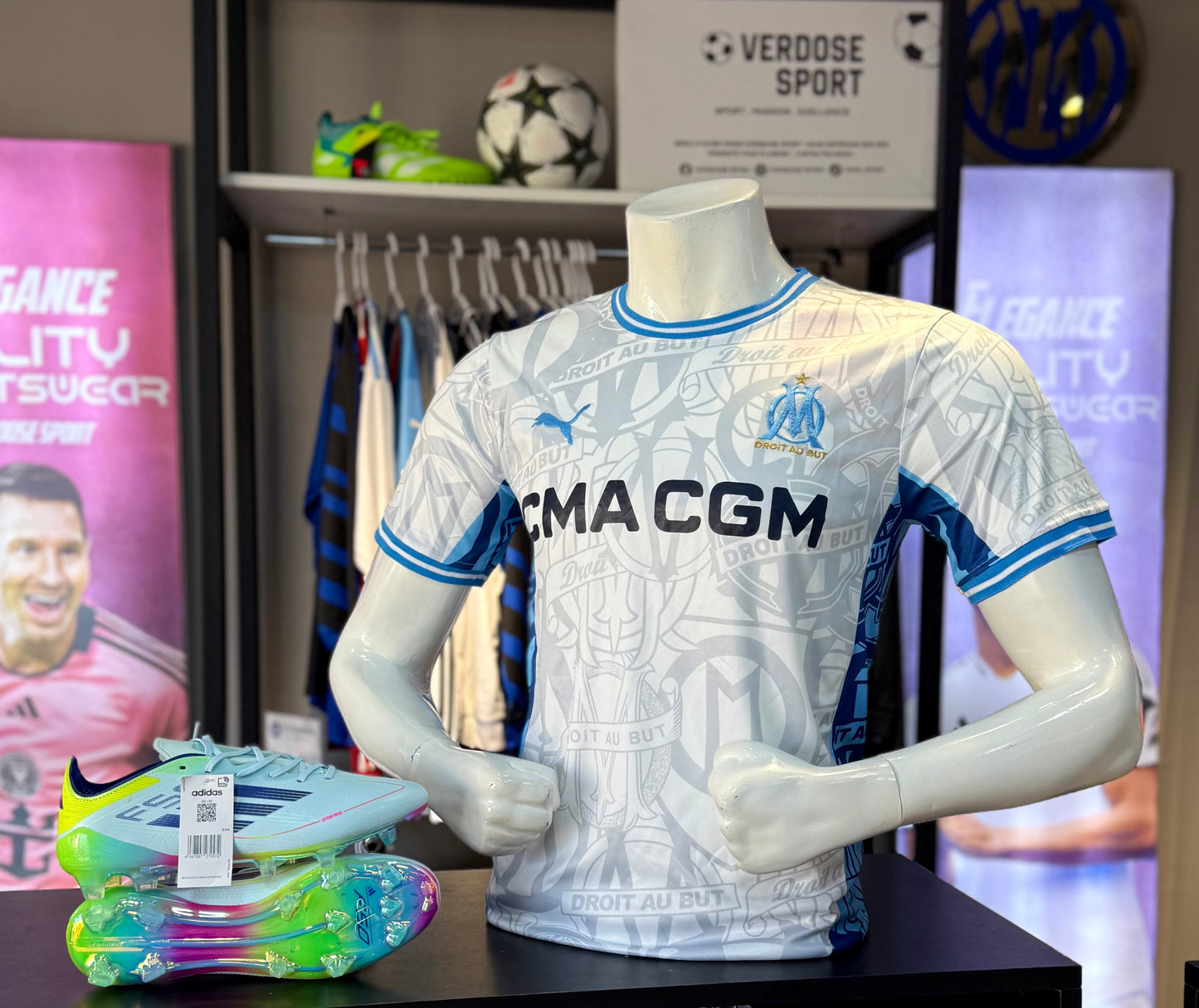 T-shirt Olympique de Marseille 2024-2025 - Overdose Sport