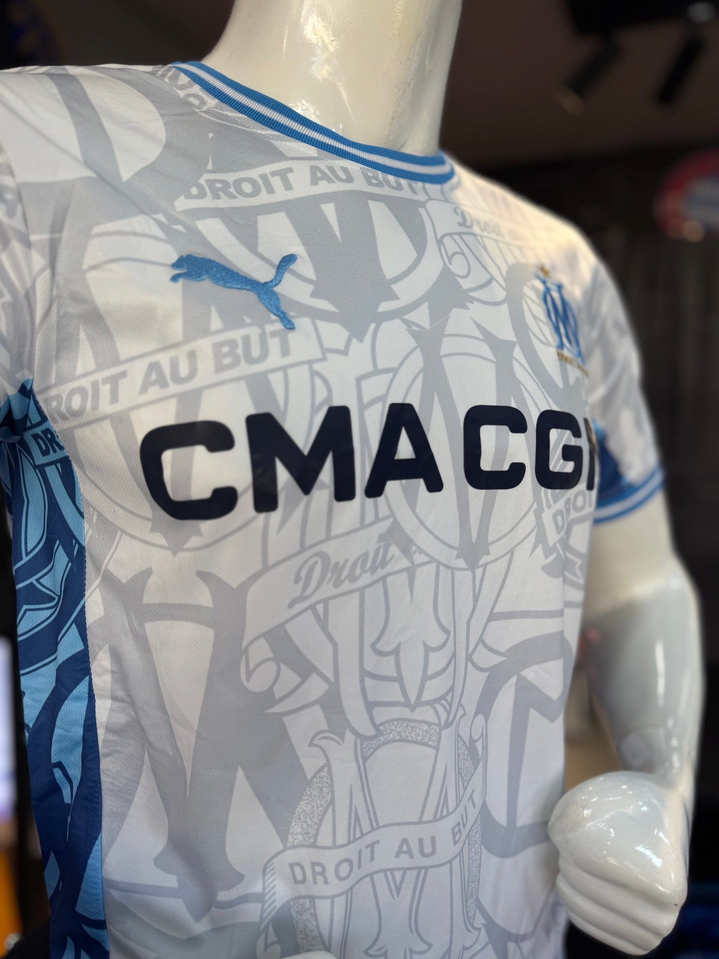T-shirt Olympique de Marseille 2024-2025 - Overdose Sport