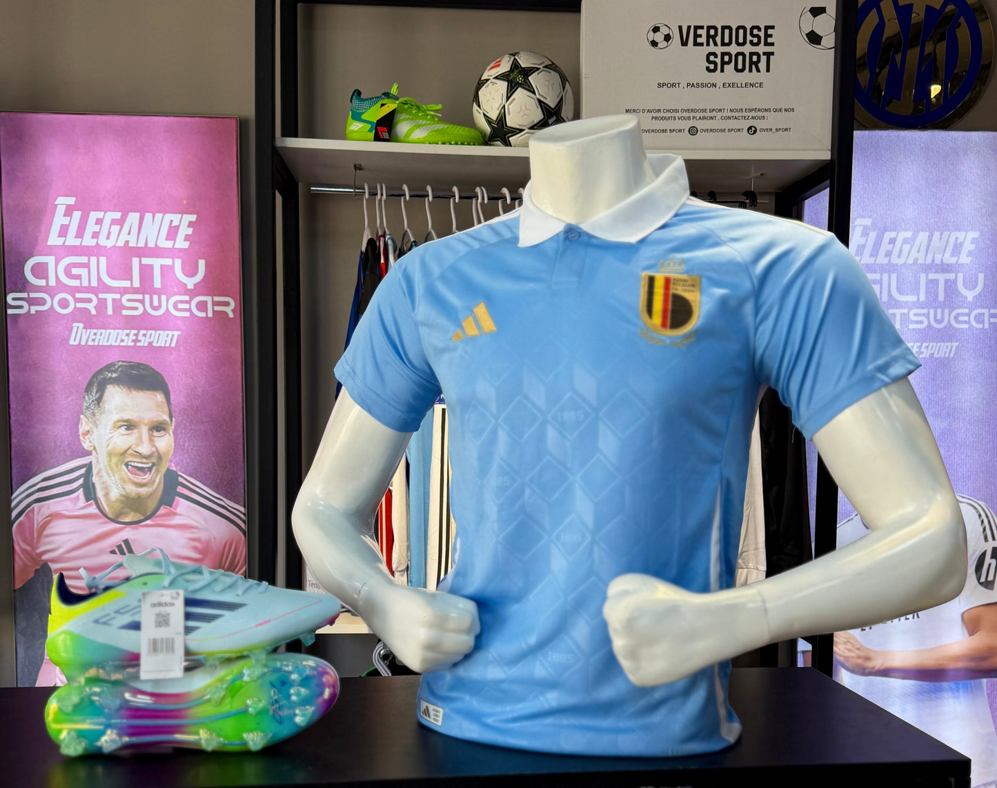 T-shirt Belgique 2024-2025 - Overdose Sport