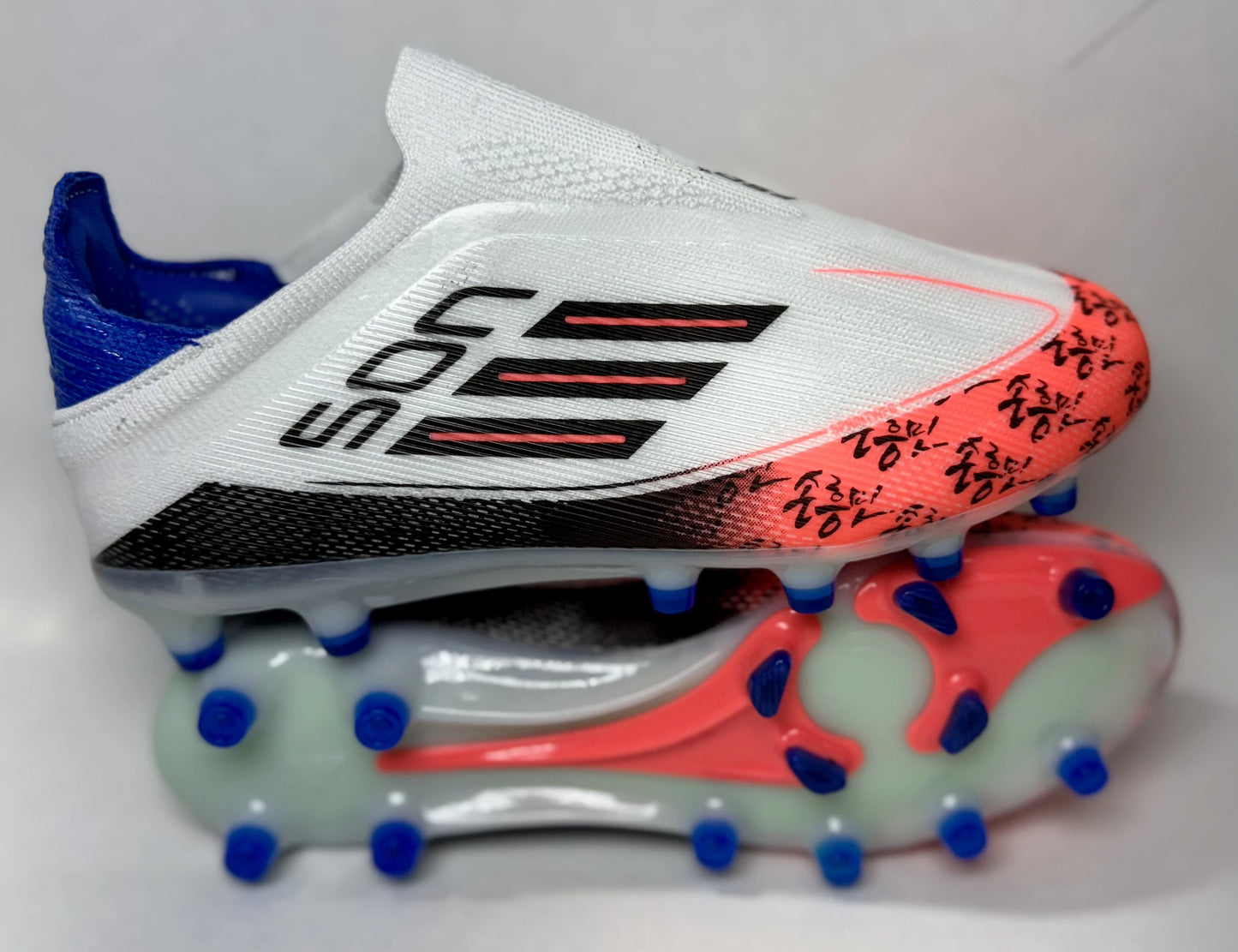 Crampon enfant adidas F50 Blanc