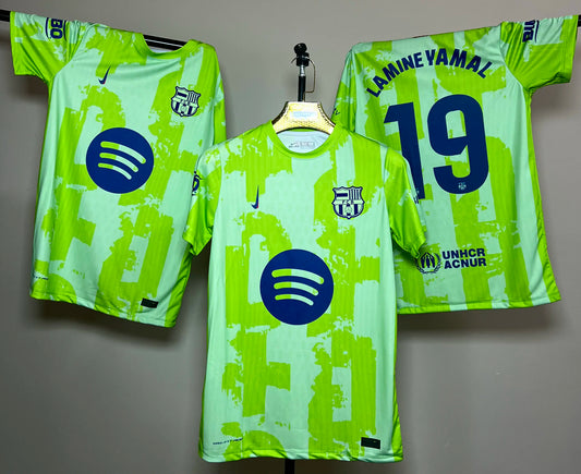 T-shirt FC Barcelone Third (Noir) – Lamine Yamal – Saison 2024/2025 - Overdose Sport