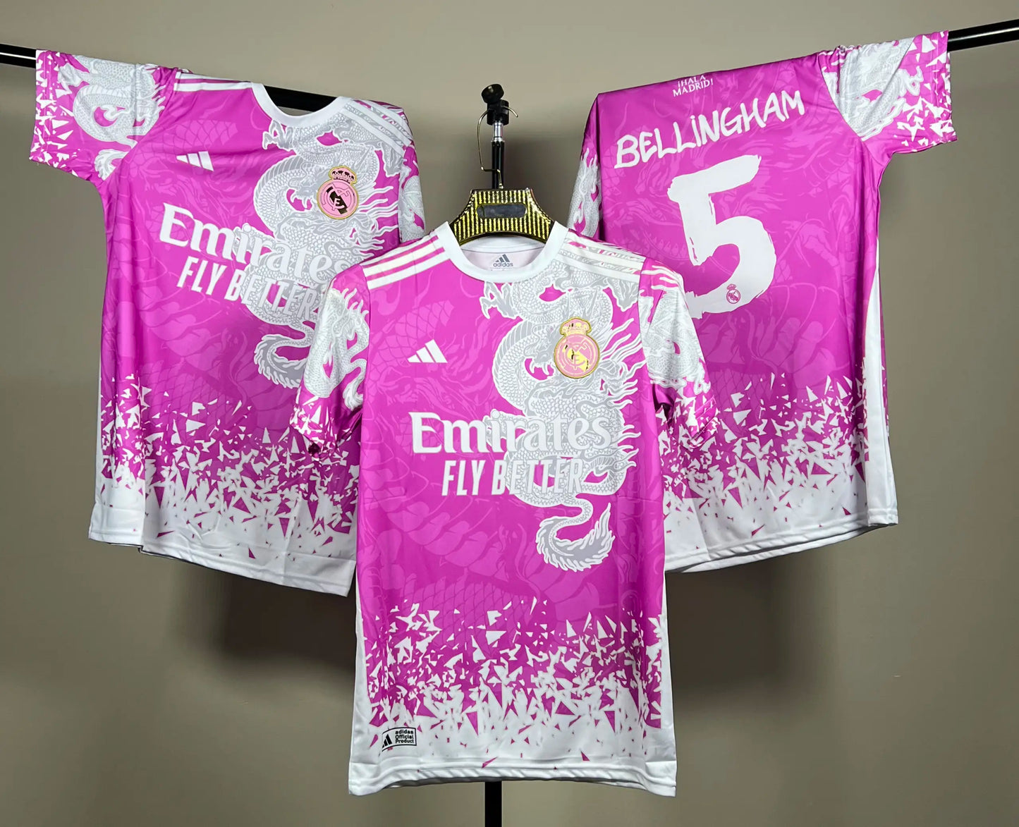 T-shirt Real Madrid – Édition Spéciale Rose - Overdose Sport