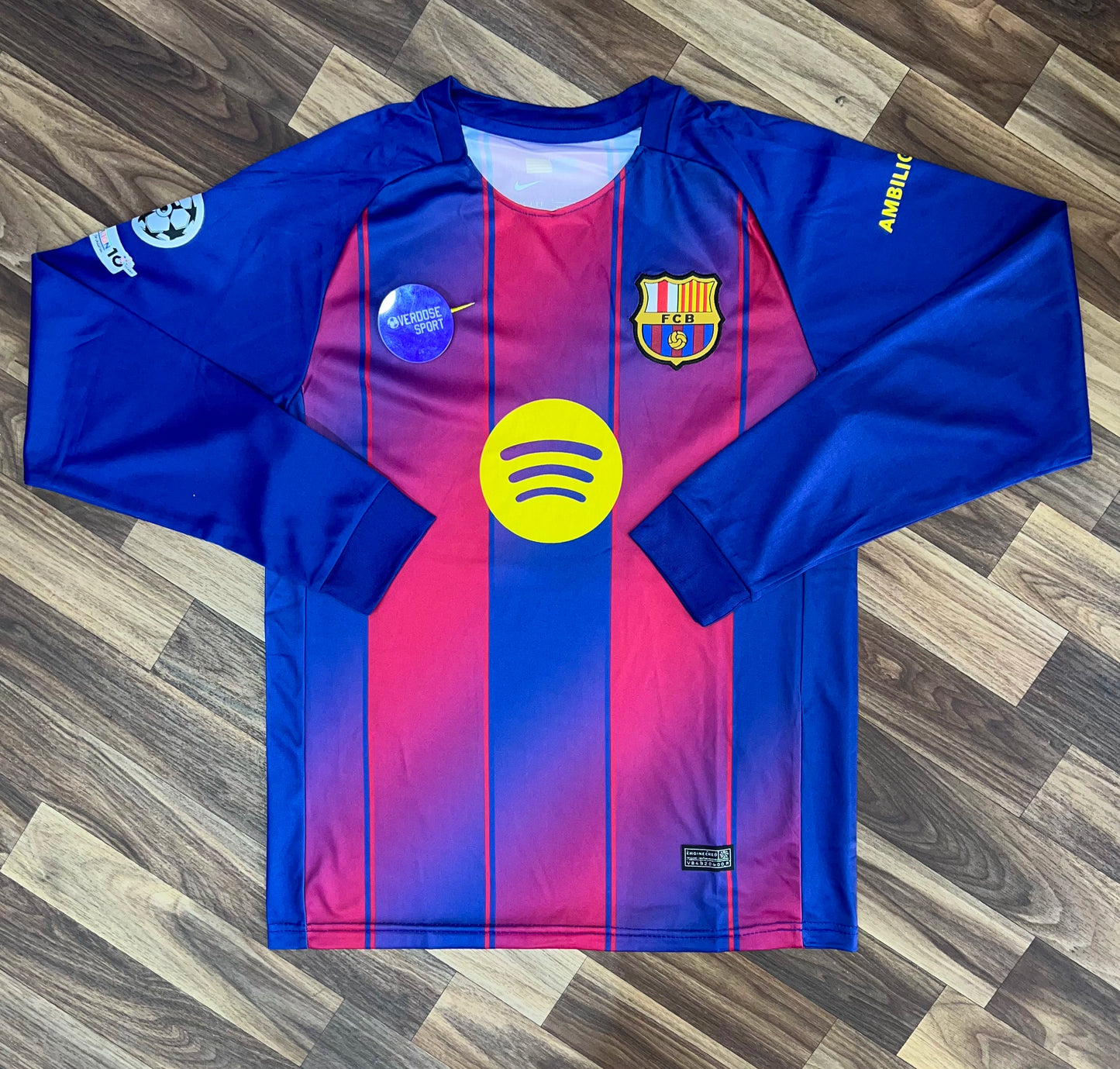 Pull FC Barcelone Manches Longues 2025/2026 – Édition Officielle