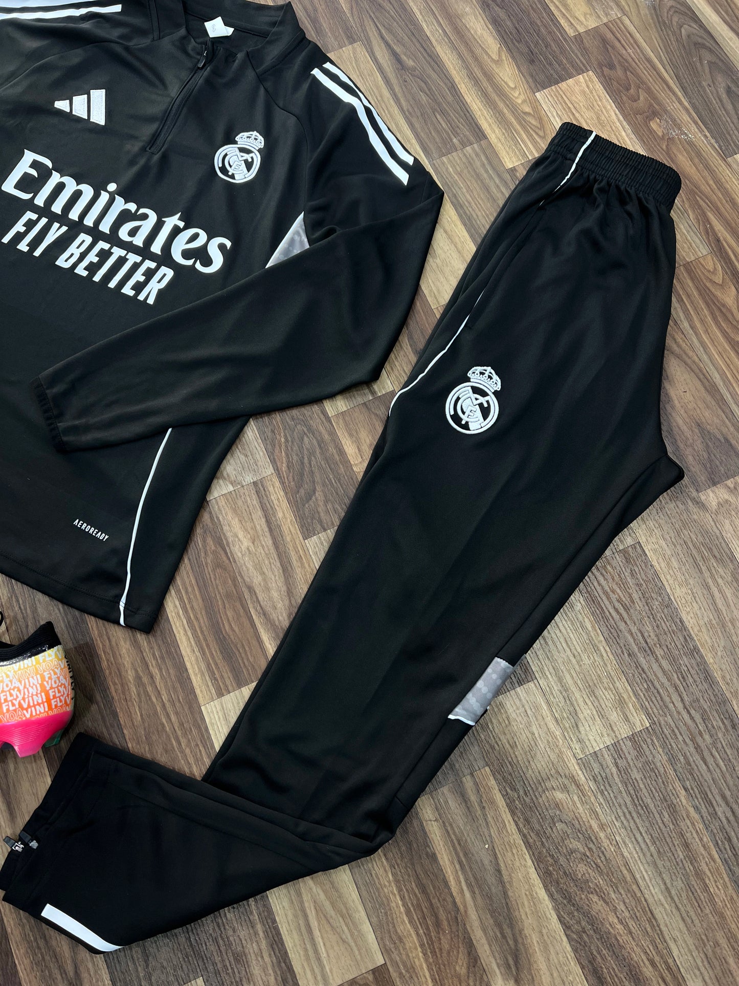 Tracksuit Real madrid -Noir