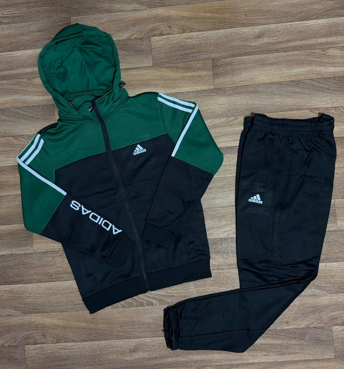 Survêtement Dabbeba – Noir Vert
