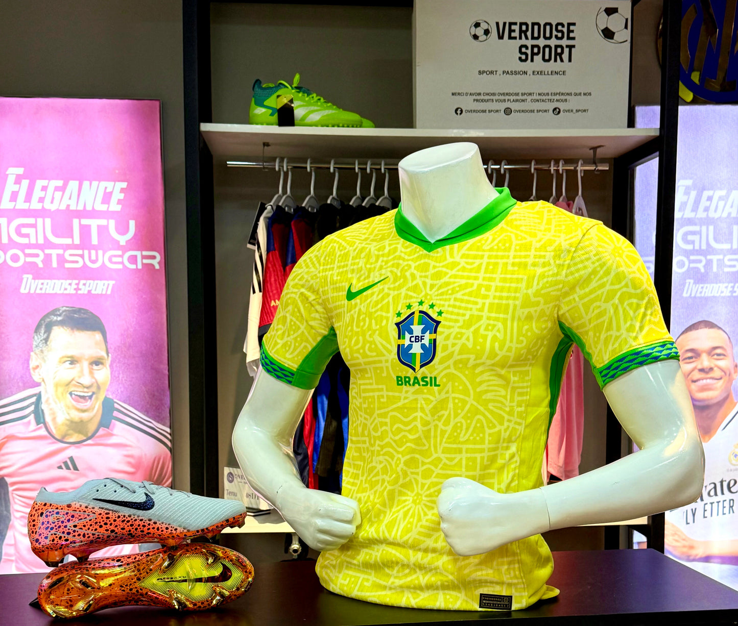 T-shirt Brésil 2024/2025 – Maillot Officiel Domicile