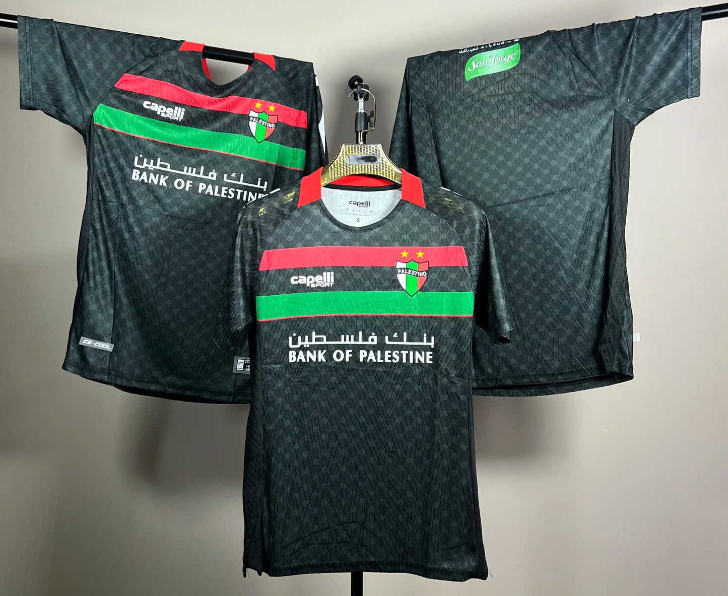 T-shirt Noir FC Palestine – L’élégance engagée