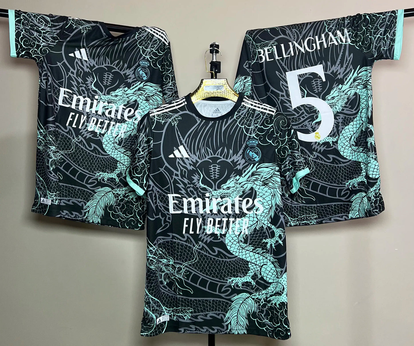 T-shirt Real Madrid Dragon – Édition Bellingham