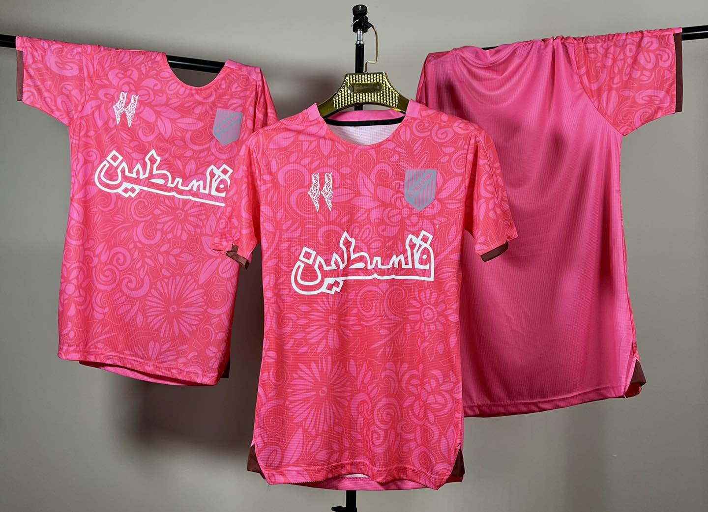 T-shirt rose Fc Palestine 2024/2025