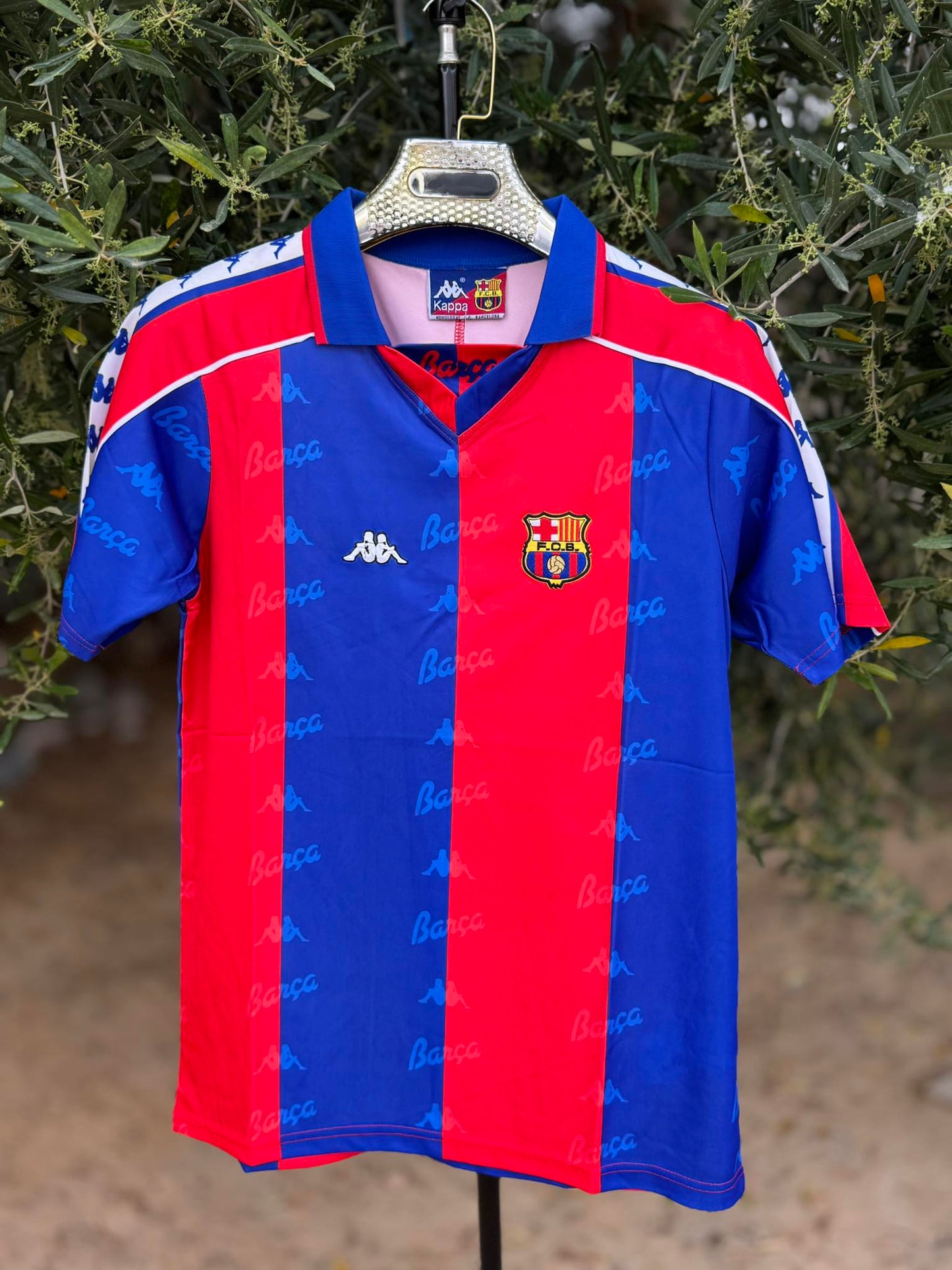 T-shirt vintage du FC Barcelone, des saisons 1992 à 1995