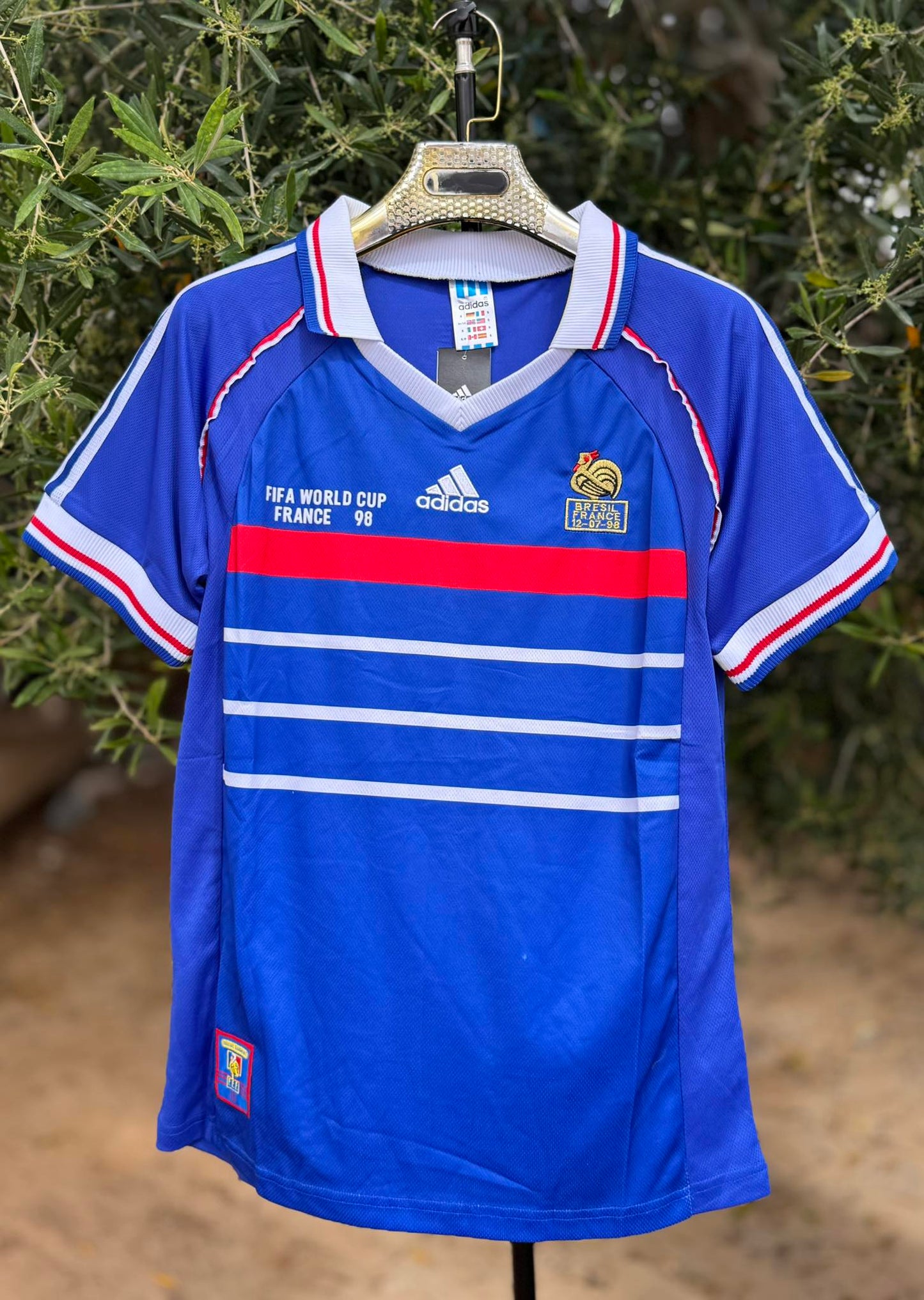 T-shirt équipe de France édition coupe du monde 1998.
