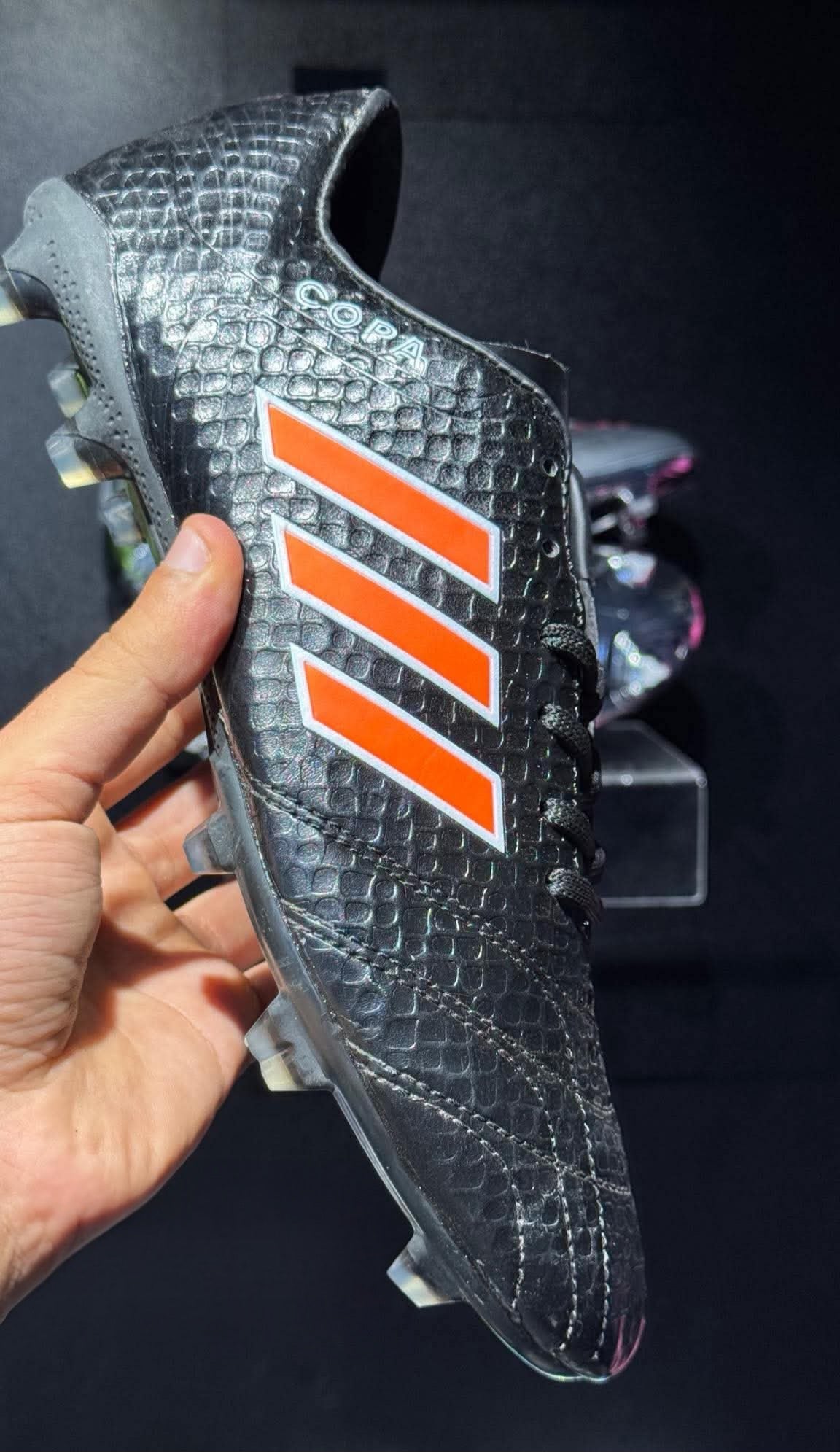 Crampons soldée noir