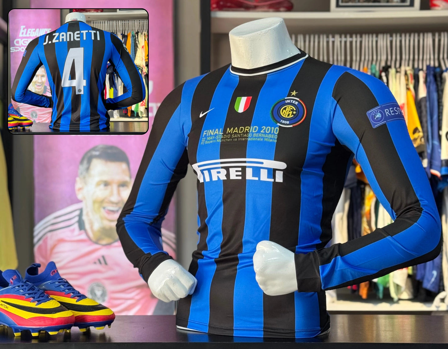 Pull inter Milan 2009-2010 -J. ZANETTI