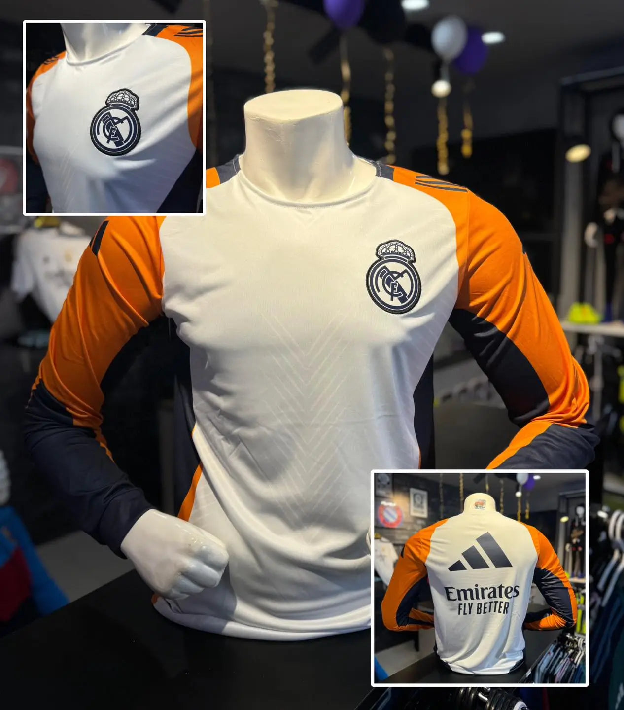 Pull d’Entraînement Real Madrid 2024/2025