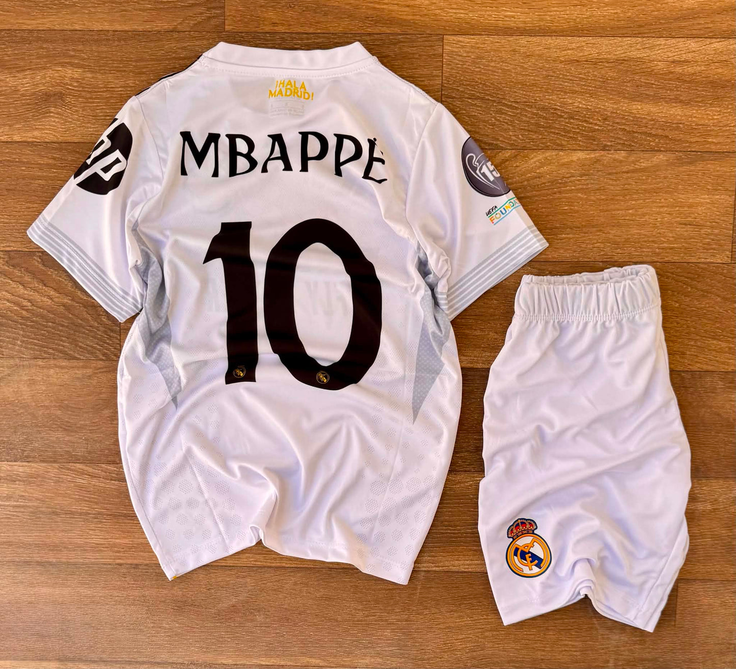 Tenue Enfant Real madrid 25/26, Mbappé 10