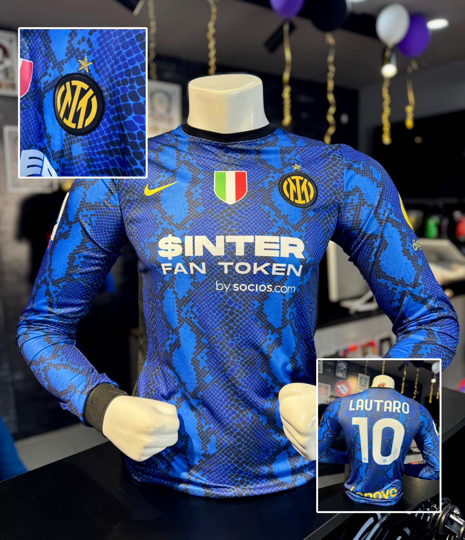 Pull Inter Milan Lautaro 10 2021-2022 - Overdose Sport