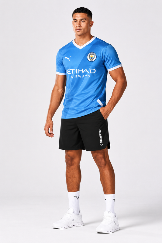 T-shirt domicile manchester city, 2021-2022.