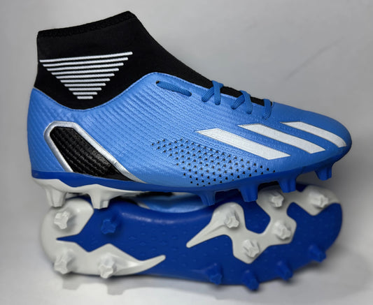 Crampon Adidas avec cheville – Bleu
