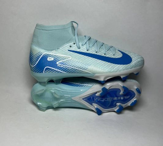 Crampon Nike Air Zoom Mercurial, Haute Cheville - Bleu