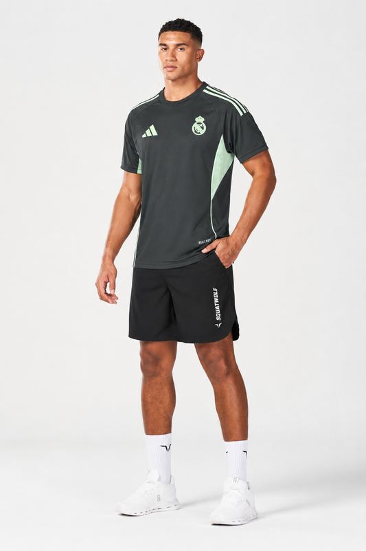 T-Shirt Real Madrid Gris et Vert Clair – 2025/2026