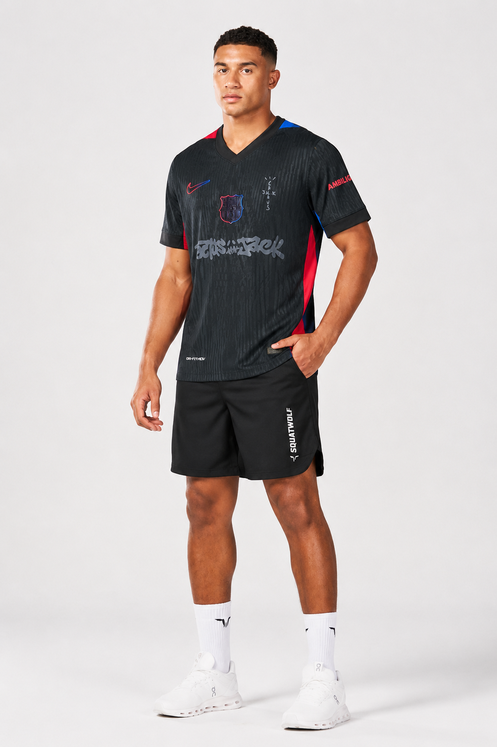 T-shirt FC Barcelone  – Édition Spéciale Travis Scott