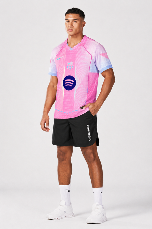 T-shirt FC Barcelone Rose et Bleu 2025/2026