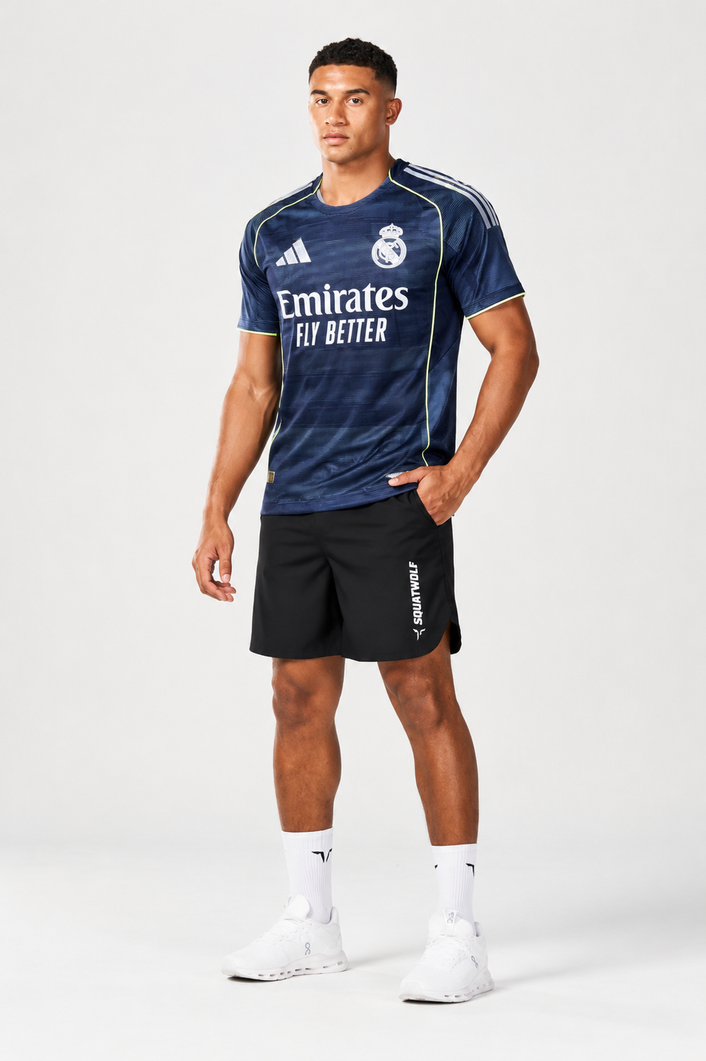 T-Shirt Real Madrid Badge champions league 2026