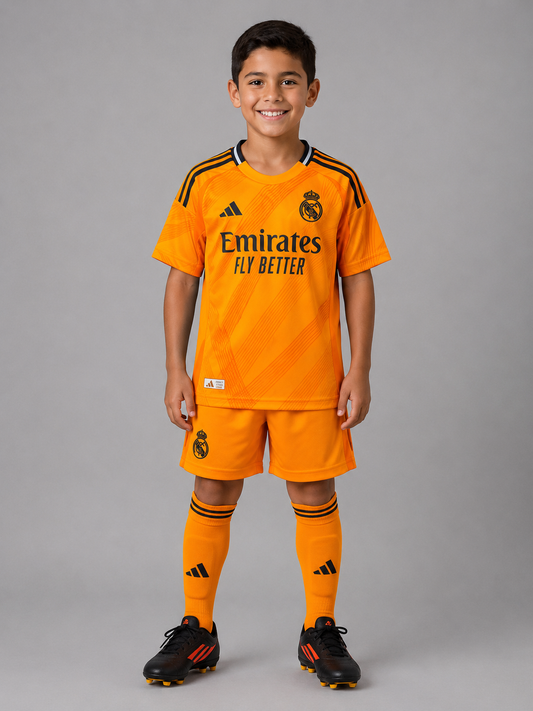 Tenue Enfant Real Madrid Extérieur 2024/2025