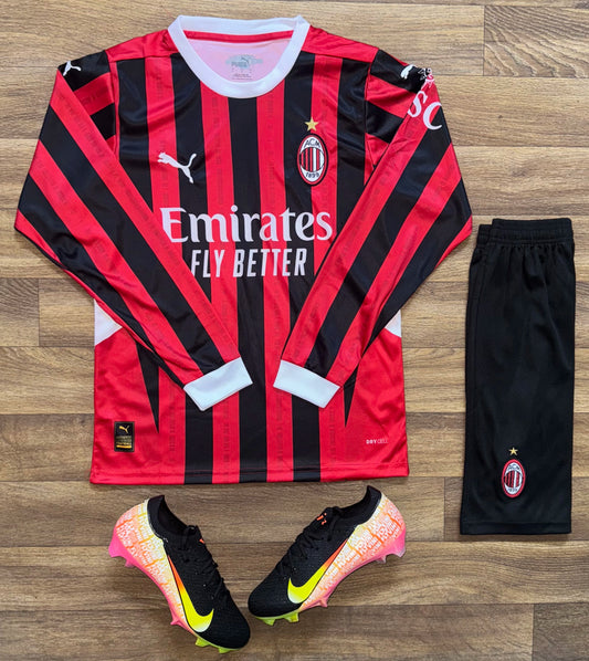 Tenue AC Milan 2024/2025 Manches Longues