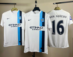 T-shirt de Manchester City Sergio Agüero 2013-2014 - Overdose Sport