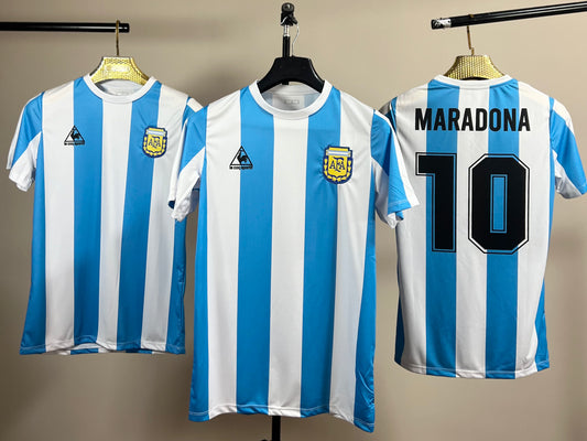 T-shirt de L'Équipe d'Argentine D.Maradona 1986