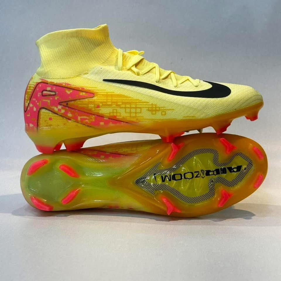 Crampons Nike  Air Zoom jaune - Overdose Sport
