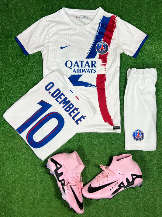 Tenue Enfant Paris Saint-Germain Extérieur – Style, Confort et Passion PSG