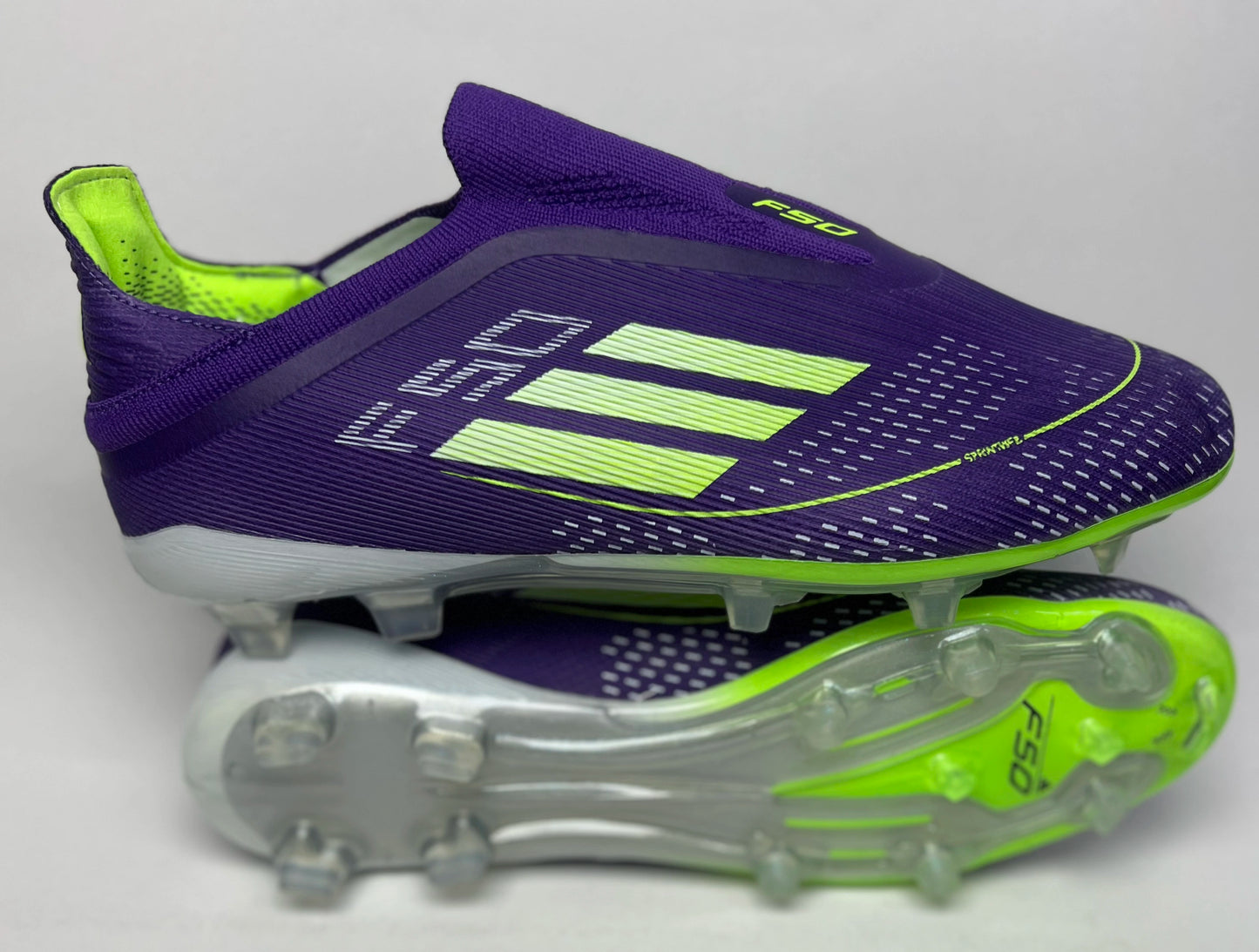 Crampons Adidas F50 -Violet