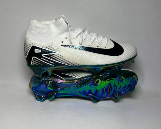 Crampon Nike Air Zoom Mercurial, Haute Cheville - Blanc