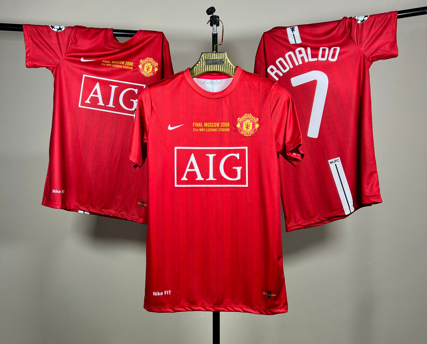 T-shirt de Manchester United C.Ronaldo 2007-2008 - Overdose Sport