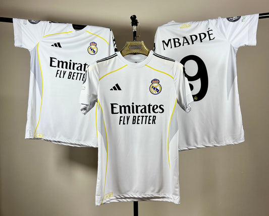T-shirt Real Madrid Domicile  – Mbappé – 2025/2026 - Overdose Sport