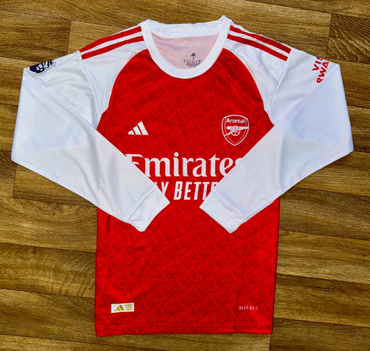 Pull Arsenal Domicile Manches Longues 2025/2026 – Édition Officielle