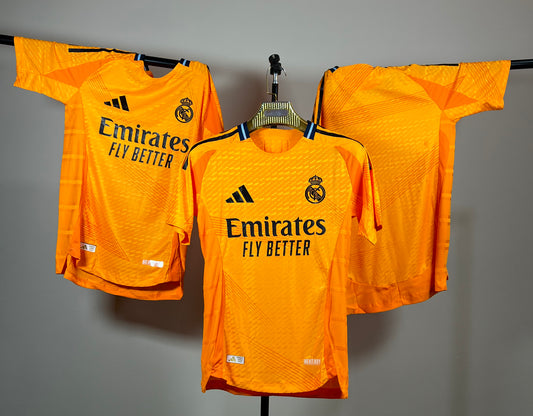 🧡 T-shirt Real Madrid 2024/2025 – Édition Orangé - Overdose Sport
