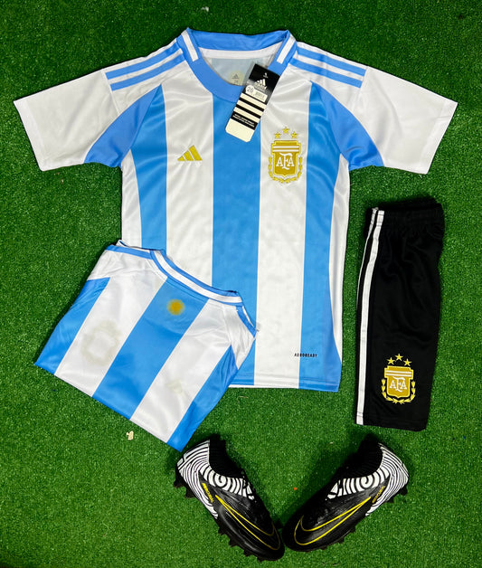 🇦🇷 Tenue Enfant Argentine 2024/2025 – Fier Supporter de l'Albiceleste 🔥