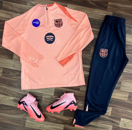 Tracksuit enfant FC Barcelone -Rose