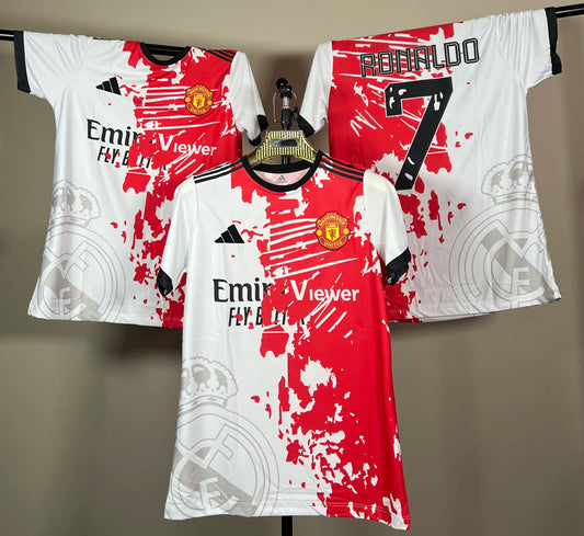 T-shirt Ronaldo – Manchester United & Real Madrid
