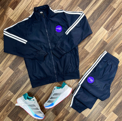 Survêtement Imperméable Adidas Sans Capuche – Style et Confort