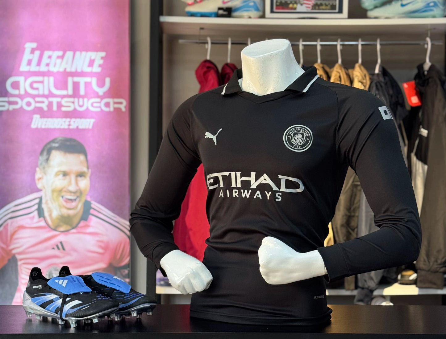 Pull Manchester City Away Manches Longues 2025/2026 – Édition Officielle