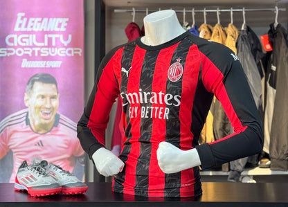 Pull AC Milan Manches Longues 2025/2026 – Édition Officielle